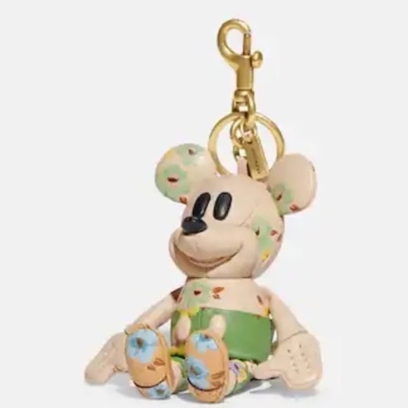 Coach X Disney  Mickey Mouse 4 in. Bag Charm 100th Anniversary  NWT - Picture 1 of 12